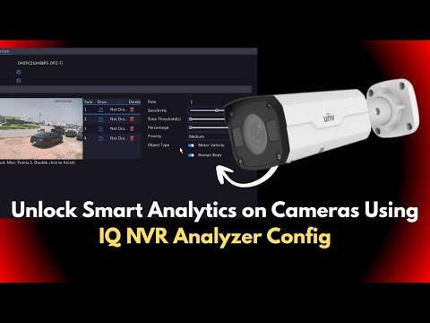 Unlock Smart Analytics on Cameras Using IQ NVR Analyzer Config