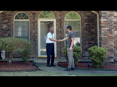 Afterwards it looked like a NEW HOUSE and he NEVER THOUGHT someone would do it for FREE