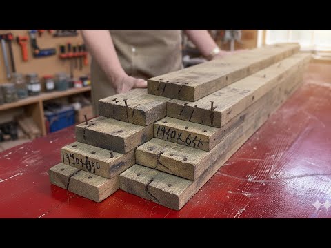 New Design From Old Pallet Wood Will Make You Love it // Make Unique Table From Pallet Wood