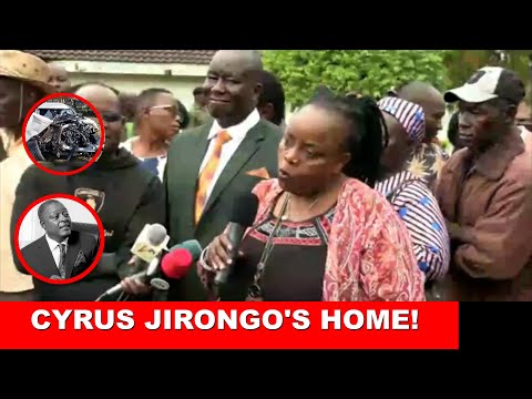 Situations at Cyrus Jirongo's home in Kakamega as Luhya leaders mourn him!