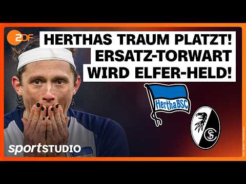 Hertha BSC – SC Freiburg | DFB-Pokal, Viertelfinale 2025/26 | sportstudio
