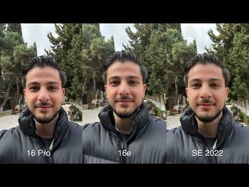 iPhone 16e vs iPhone 16 Pro vs iPhone SE 2022 Photo Test !