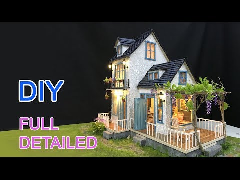 DIY Cardboard House with Garden - FULL VERSION