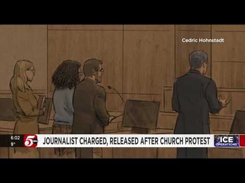 Judge orders release of journalist arrested after covering anti-ICE protest at church