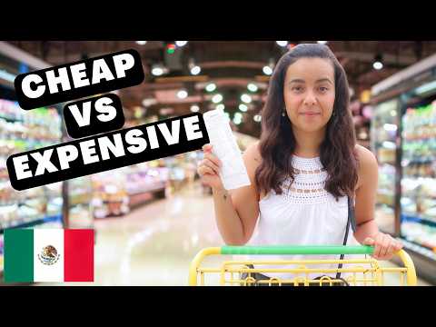 Trying the MOST EXPENSIVE (and cheapest) Grocery Stores in Merida, Mexico