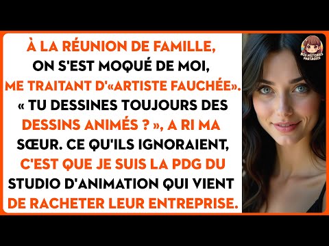 À la réunion de famille, on s'est moqué de moi, me traitant d'« artiste fauchée ».