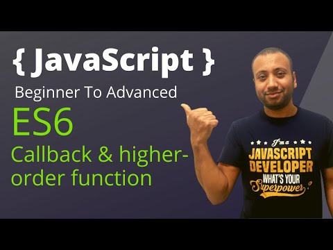 javascript bangla tutorial 79 : callback and higher order function