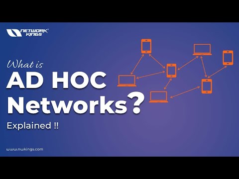 Types of Wireless networks | AD HOC Networks?
