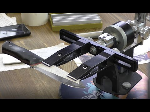 Рекурва. Чугунные притиры. Ножи от Минакова А. Заточка на Профиль К03.