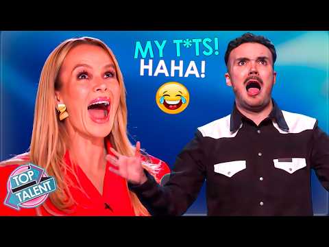 AMAZING Comedians on BGT! British Humour You Didn't Think You Needed!