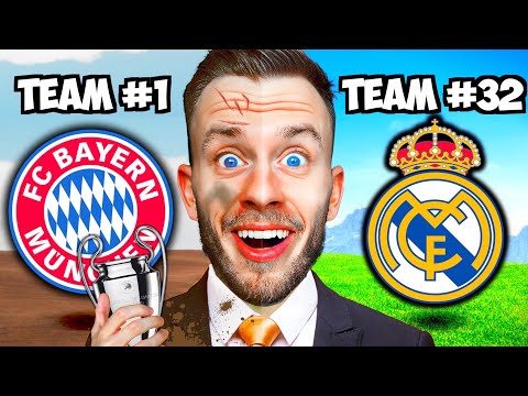 Ich habe die CHAMPIONS LEAGUE mit JEDEM Team gespielt! ⭐️🏆