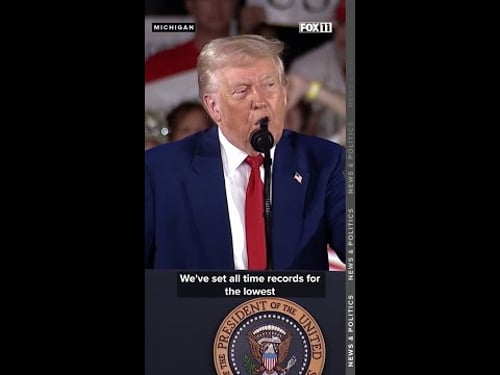 Trump touts immigration crackdown, decrease in border crossings