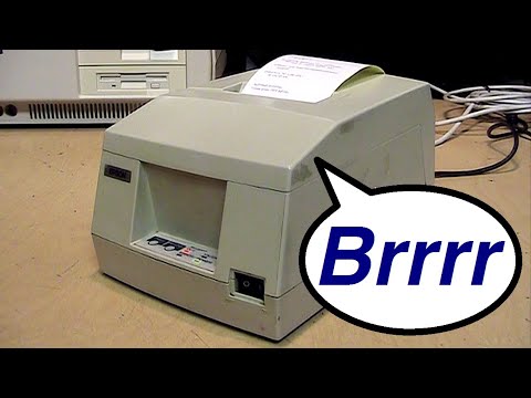 Remember noisy receipt printers? - Epson TM-U325