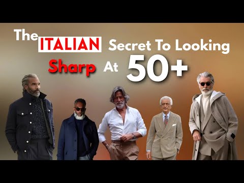 Why Italian Men Over 50 Always Look Better – Their Secret Revealed