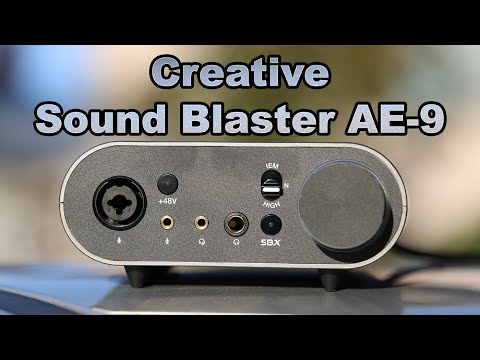 Creative AE-9 PCIe Soundcard - Music Inside Of Your Computer