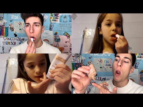 REACTION BAMBINA CHE SI PREPARA PER ANDARE A SCUOLA!