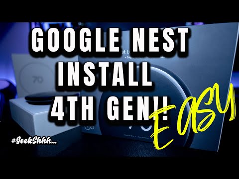 Complete Guide: Install and Review of Nest Learning Thermostat 4th Generation #Geekshhh
