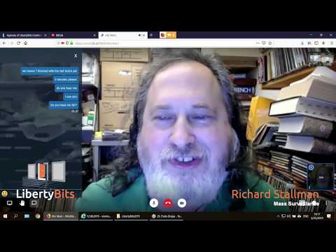 LibertyBits 2019 - 18 - Richard Stallman - Mass Surveillance