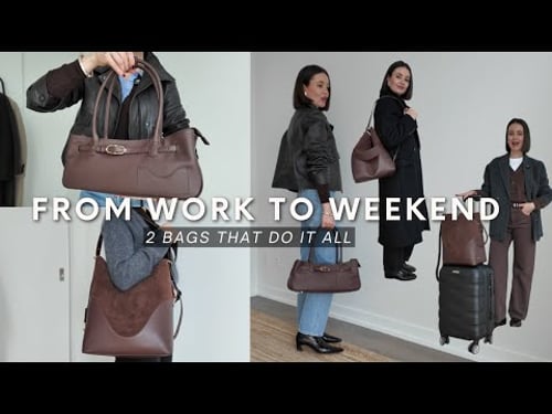 HANDBAG TRENDS 2026: 2 Must-Have Bags Styled for Casual, Work & Travel