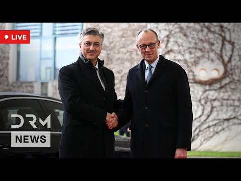 LIVE: Prime Merz and Plenkovic Hold Joint Press Conference in Berlin | DRM News | AC1F