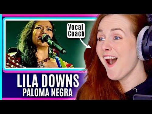 Mexican Ranchera Powerhouse | Vocal Coach Breaks Down Lila Downs - Paloma Negra