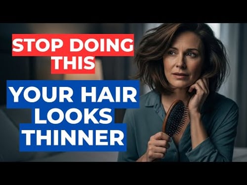 STOP Doing This If Your Hair Is THINNING After 40