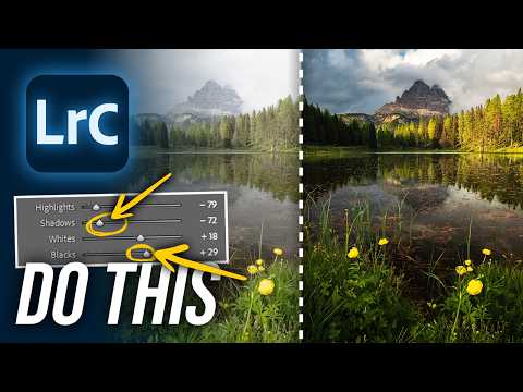 Do THIS to Create PERFECT CONTRAST in Lightroom!