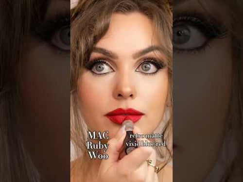 the BEST red lipstick?!💋MAC Ruby Woo vs. Russian Red #Lipstick