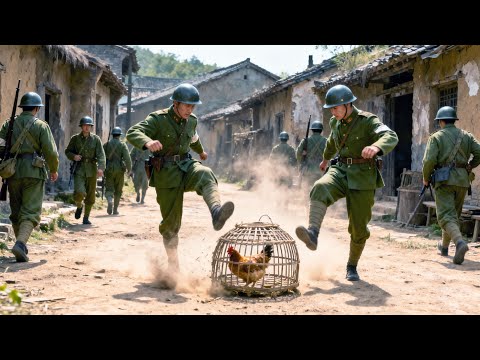 八路殲滅日軍數十名上尉,日軍憤怒踢雞籠洩憤,結果炸彈爆炸!