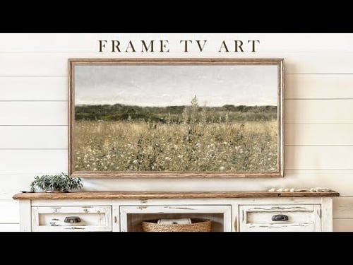 Spring Landscape | Vintage Frame TV Art | Slideshow For Your TV | 1Hr of 4K HD Paintings