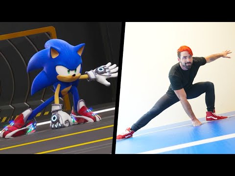 Stunts From Sonic Prime IN REAL LIFE!! (part 2)