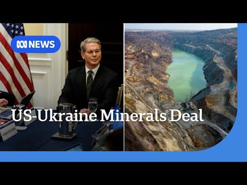Ukraine, US closing in on minerals deal | ABC NEWS