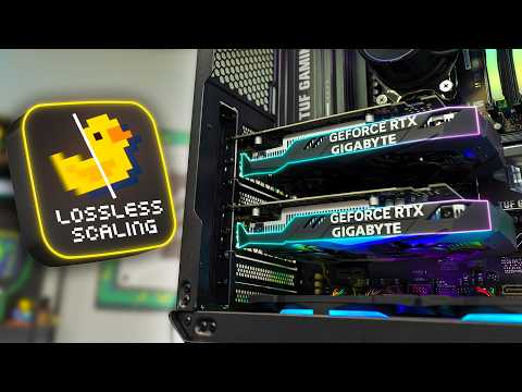 Gaming on TWO GPUs in 2025 is EASY & AWESOME