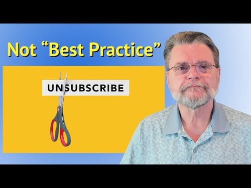 Why Must I Re-Enter my Email to Unsubscribe?