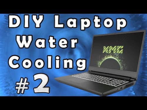 Heatsink Soldering & First Run - DIY Laptop Water Cooling - Part 2