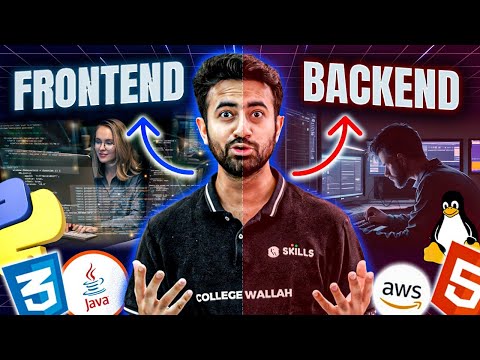 Frontend Developer Vs. Backend Developer😳🫨||How to become Software Developer||Salary,Company,Package