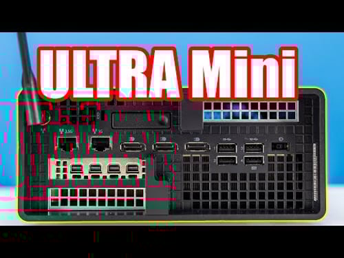 The ULTRA Mini Workstation from Lenovo... the ThinkStation P360 Ultra