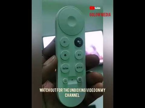 Unboxing & Review of the Chromecast Google Tv HD Snow in Africa (Ghana)đź‘€ the full vid on my channel