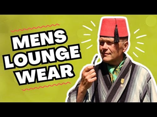 MENS LOUNGE WEAR OPTIONS | DRESSING GOWNS | LOUNGE GOWNS & BATHROBES