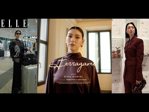 【三吉彩花】イタリア旅に密着!「フェラガモ」と巡るミラノ&フィレンツェ|ELLE Japan