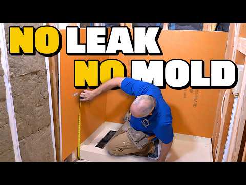 How I Built a 100% Waterproof Shower