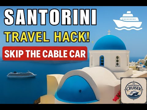 Santorini Travel Hack: How to Skip the Cable Car & Beat the Crowds!