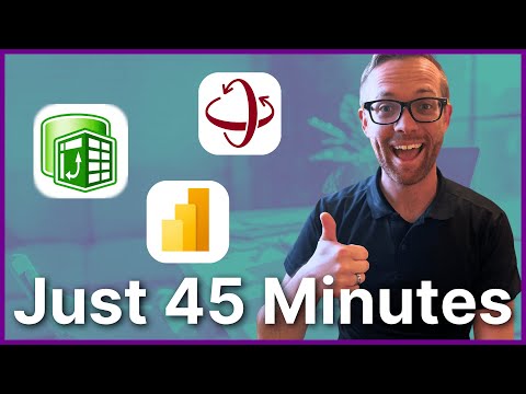 Less Than An HOUR To Learn Power Query, Power Pivot, & Power BI