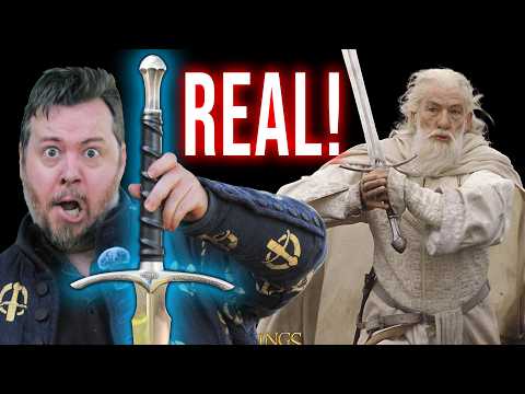 BATTLE READY lord of the rings sword GLAMDRING is INSANE!
