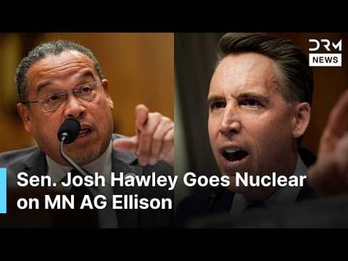 "You Ought to Be in Jail!" – Sen. Hawley Blasts AG Ellison Over $9B Feeding Our Future Fraud | AC1N