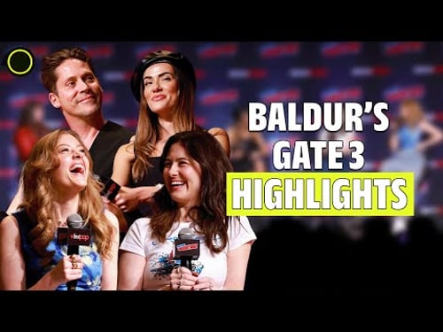 Watch the Baldur's Gate III BEST MOMENTS with Neil Newbon, Devora Wilde & MORE | NYCC