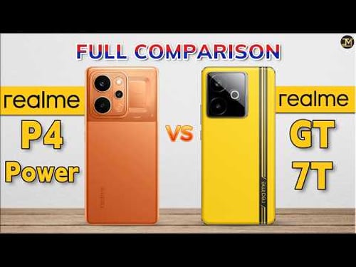 Realme P4 Power vs Realme GT 7T: Which One is Better choice For You😱🤨