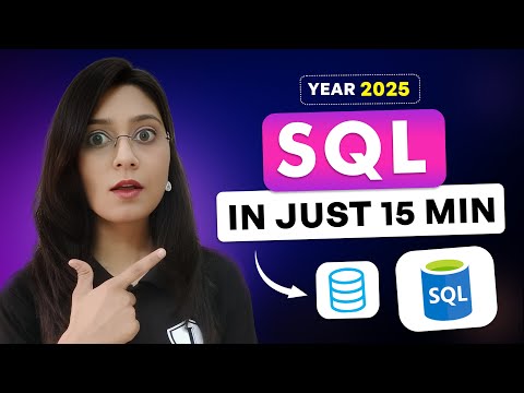 Learn SQL Basics in Just 15 Minutes! 🚀 | Beginner's Guide to SQL