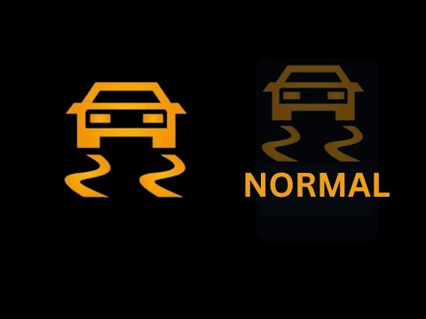 When The Traction Control Light Is Normal