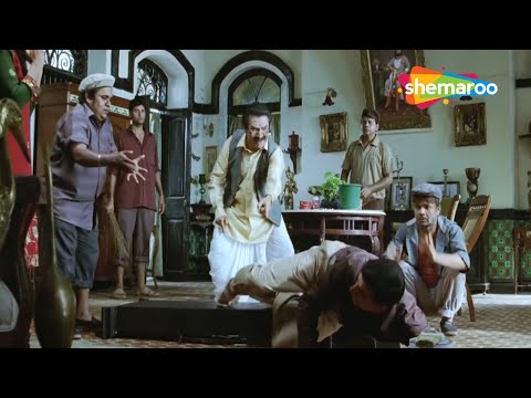 हरामखोर आये थे मेरा घर सजाने उजाड़ के चले गये | Khatta Meetha Comedy | Akshay Kumar | Asrani Comedy